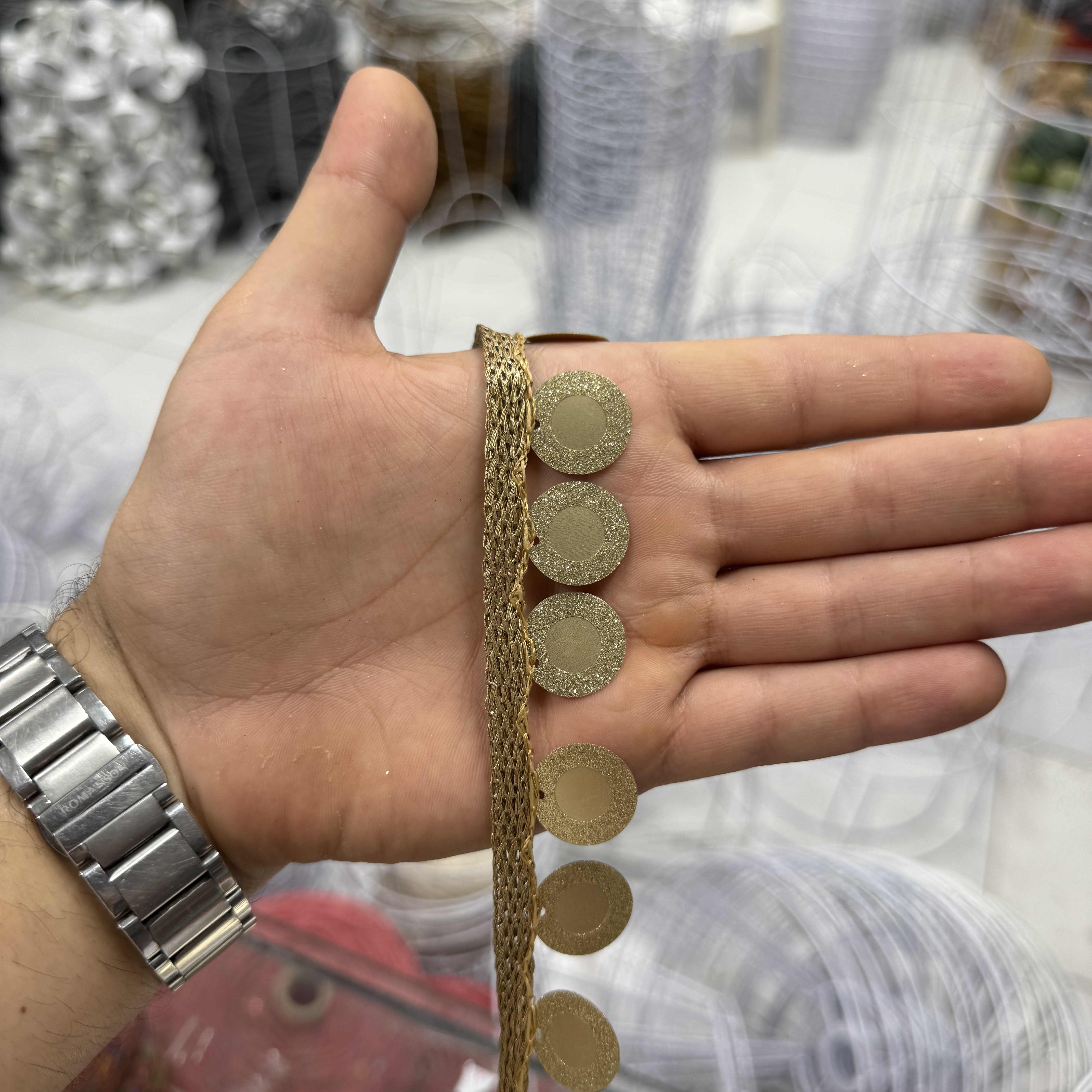 نوار -خرجکار - سکه ای -هندی