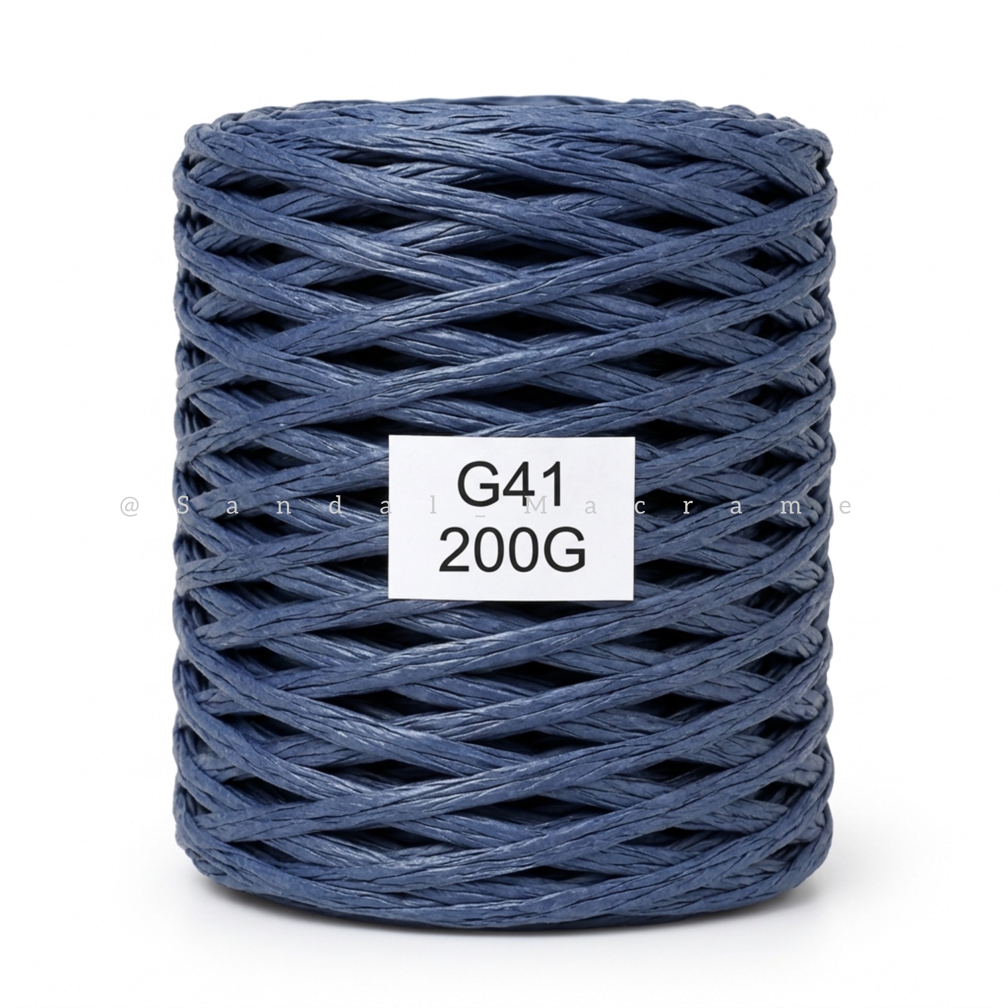 نخ رافیا ترک -نواری-رنگ - G41