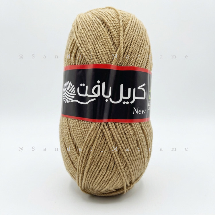 کاموا - اکریل بافت -100 گرمی - کد6