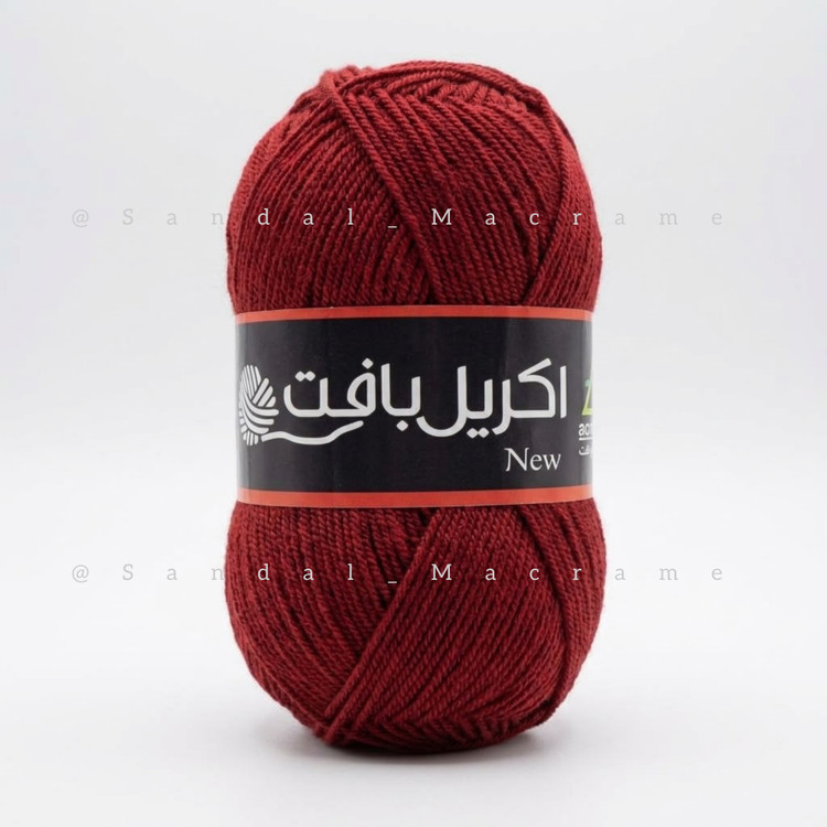 کاموا - اکریل بافت -100 گرمی - کد24